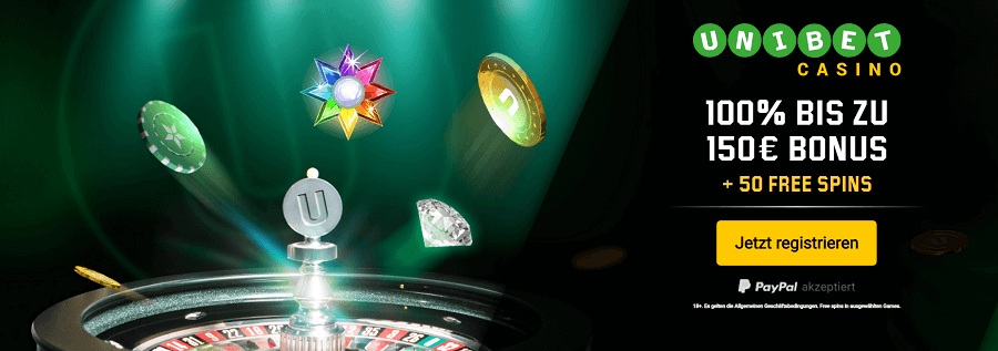 Unibet Casino mit Bally Wulff Spielen