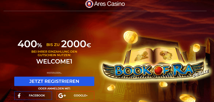 Ares Casino Novoline Bonus für Deutschland