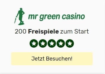 Mr Green Casino Bonus
