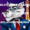 Slot Wolf mit bis zu 350€ oder 3000€ Casinobonus